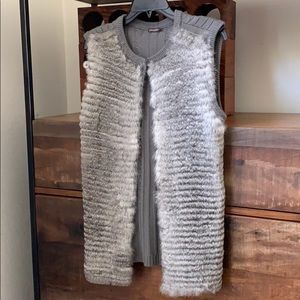 J. McLaughlin Fur Vest